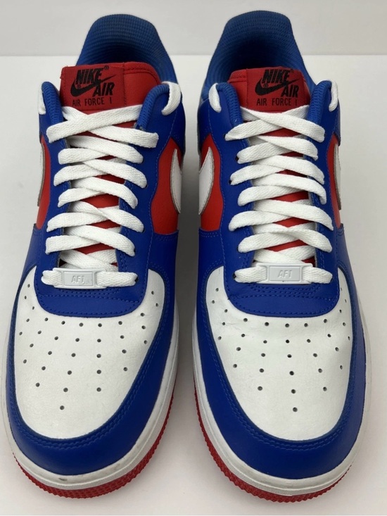 Nike Other - NIKE Air Force 1 Low Men’s 12 Women’s 13.5 Custom CT 7875-994 Red/White/ Blue